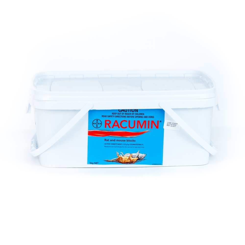 Racumin Rat and Mouse Blocks (Coumatetralyl)