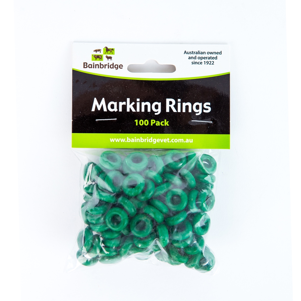 Marking Rings Green
