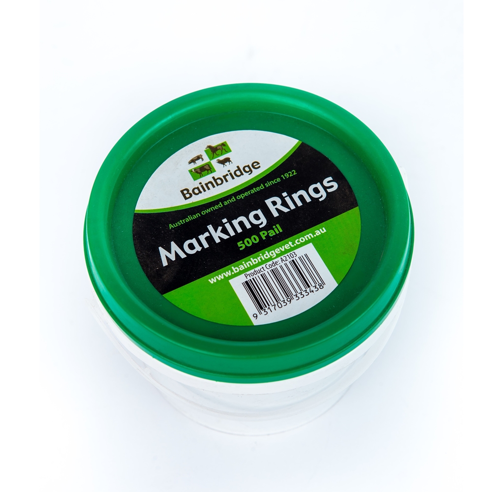 Marking Rings Green
