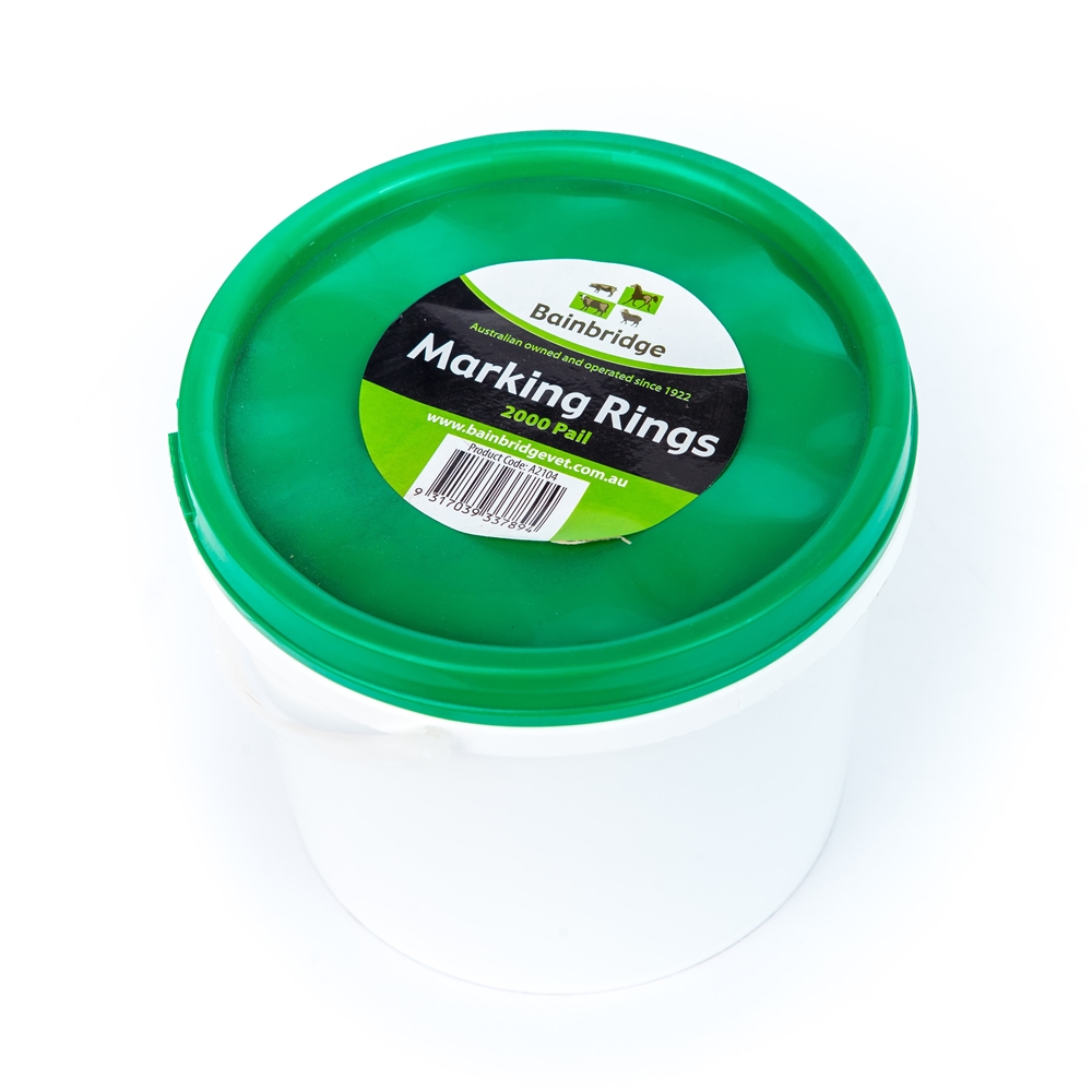 Marking Rings Green