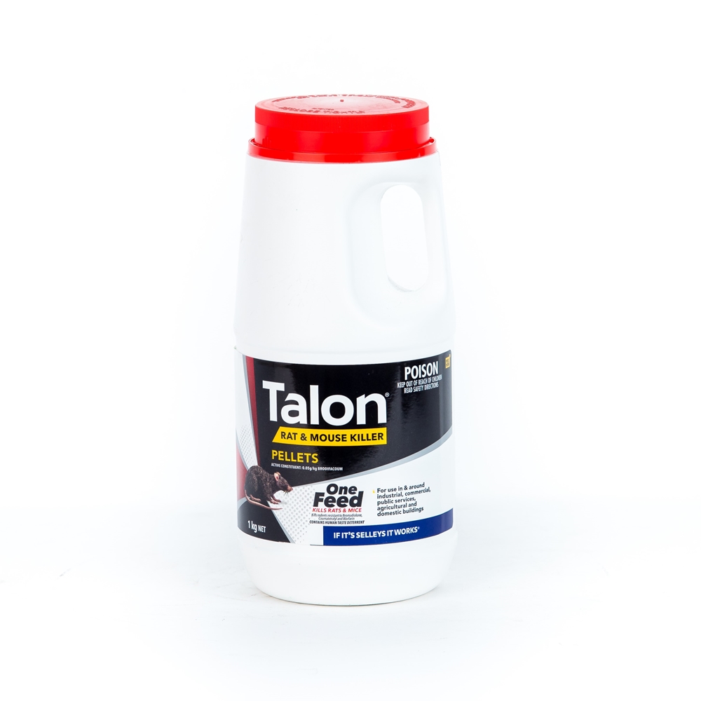 Talon Rat & Mouse Killer Pellets (Brodifacoum)