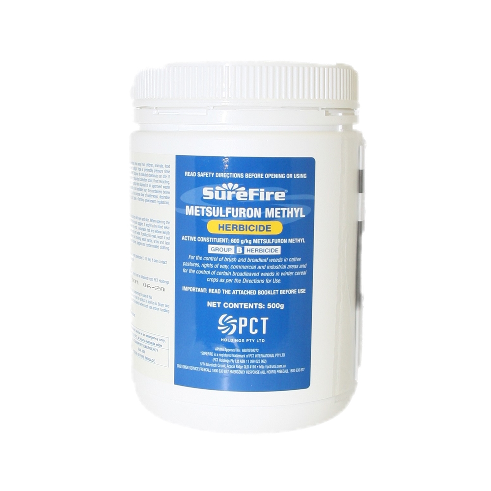 Surefire Metsulfuron 600WG Herbicide