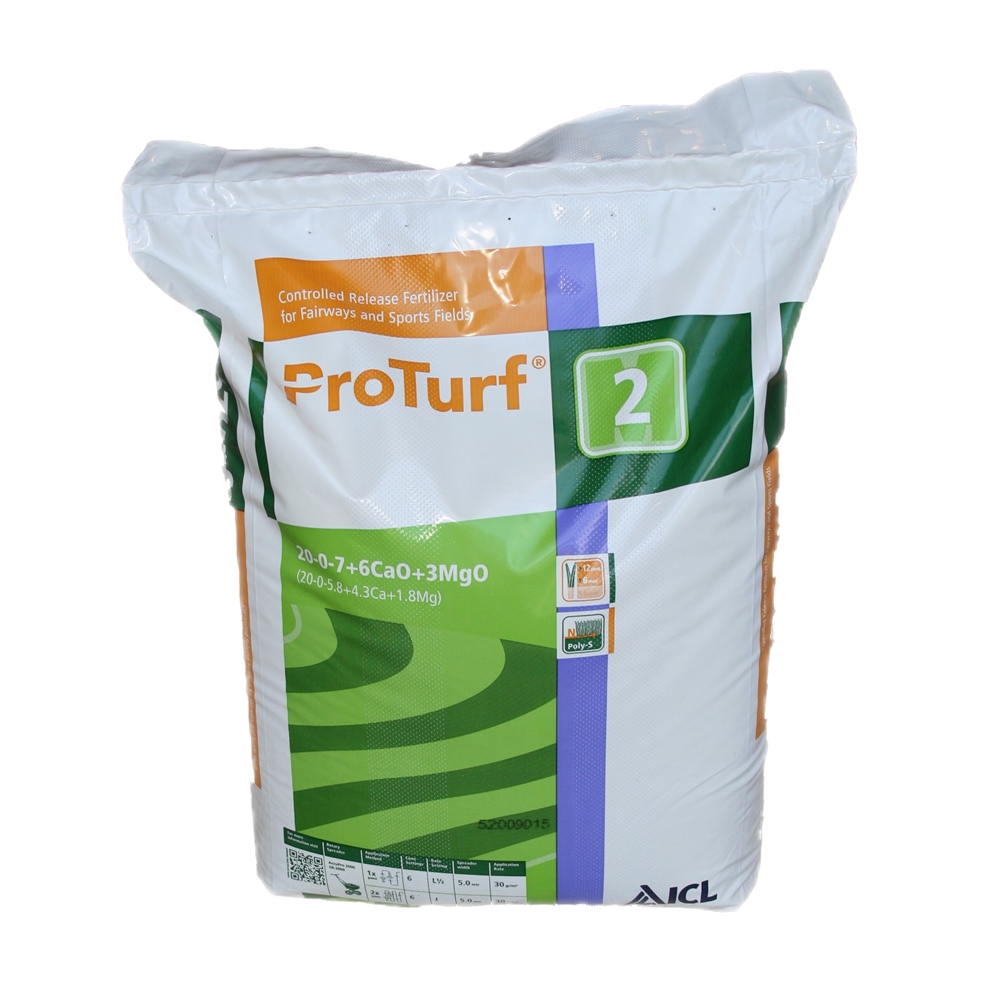 ProTurf Fertiliser (20-0-7+6CaO+3%MgO)