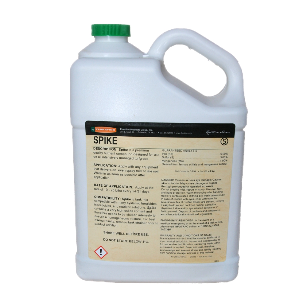 Spike Foliar Fertiliser - Turfgrass Colour & Stress Tolerance