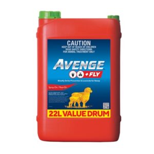 Avenge + Fly - Blowfly Strike Prevention & Lousicide for Sheep 20-Litre