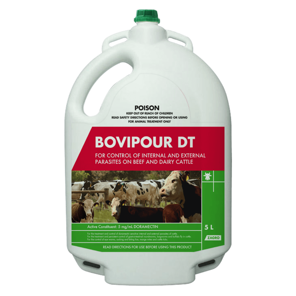 Bovipour Pour-On for Beef and Dairy Cattle (Doramectin)