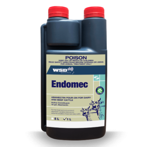 Endomec Abamectin Pour-On For Dairy And Beef Cattle 1-Litre