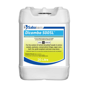 Dicamba 500SL Selective Herbicide 20-Litre