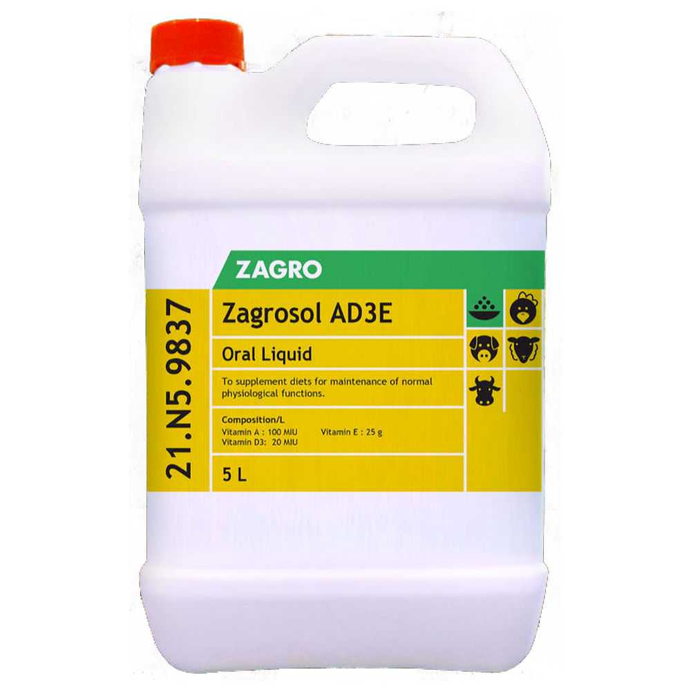 Zagrosol AD3E - Vitamin ADE