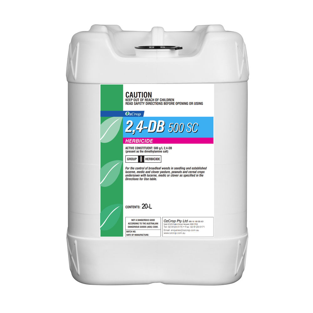 Ozcrop 2,4-DB 500SC Herbicide 20-Litre