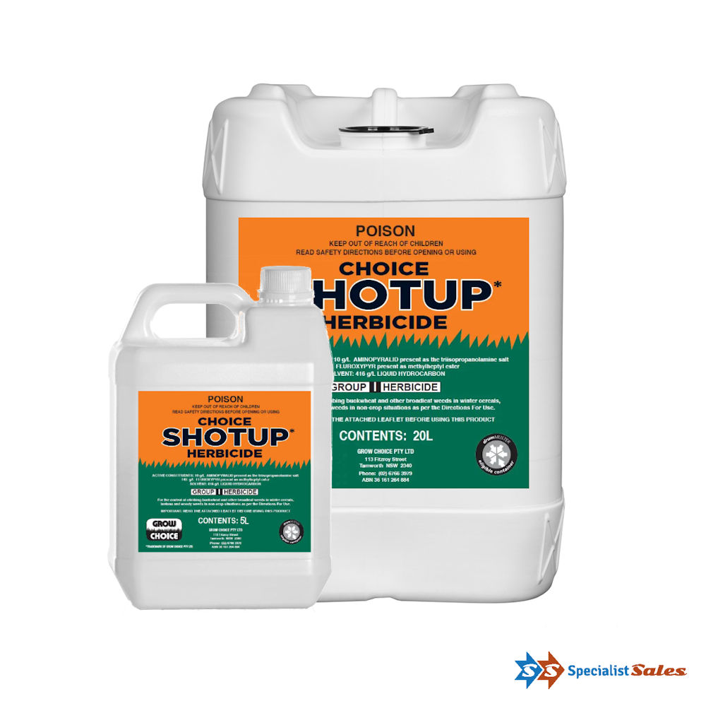 Grow Choice Shotup Herbicide 5-Litre & 20-Litre