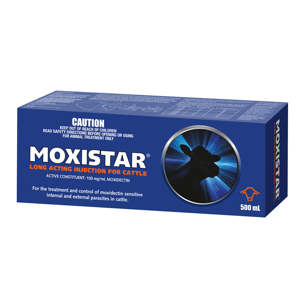 Moxistar Long Acting Injection For Cattle 500mL