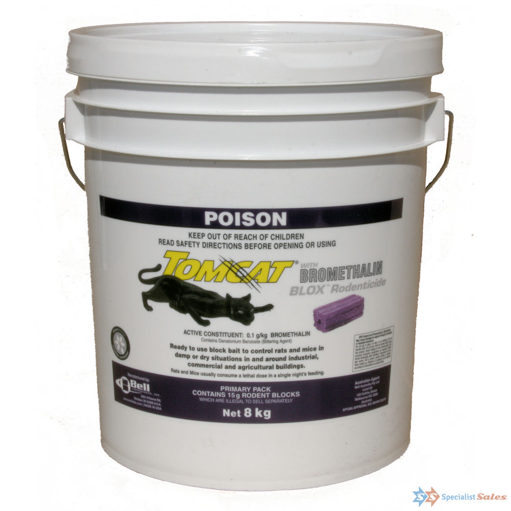 Tomcat Bromethalin Blox Rodenticide