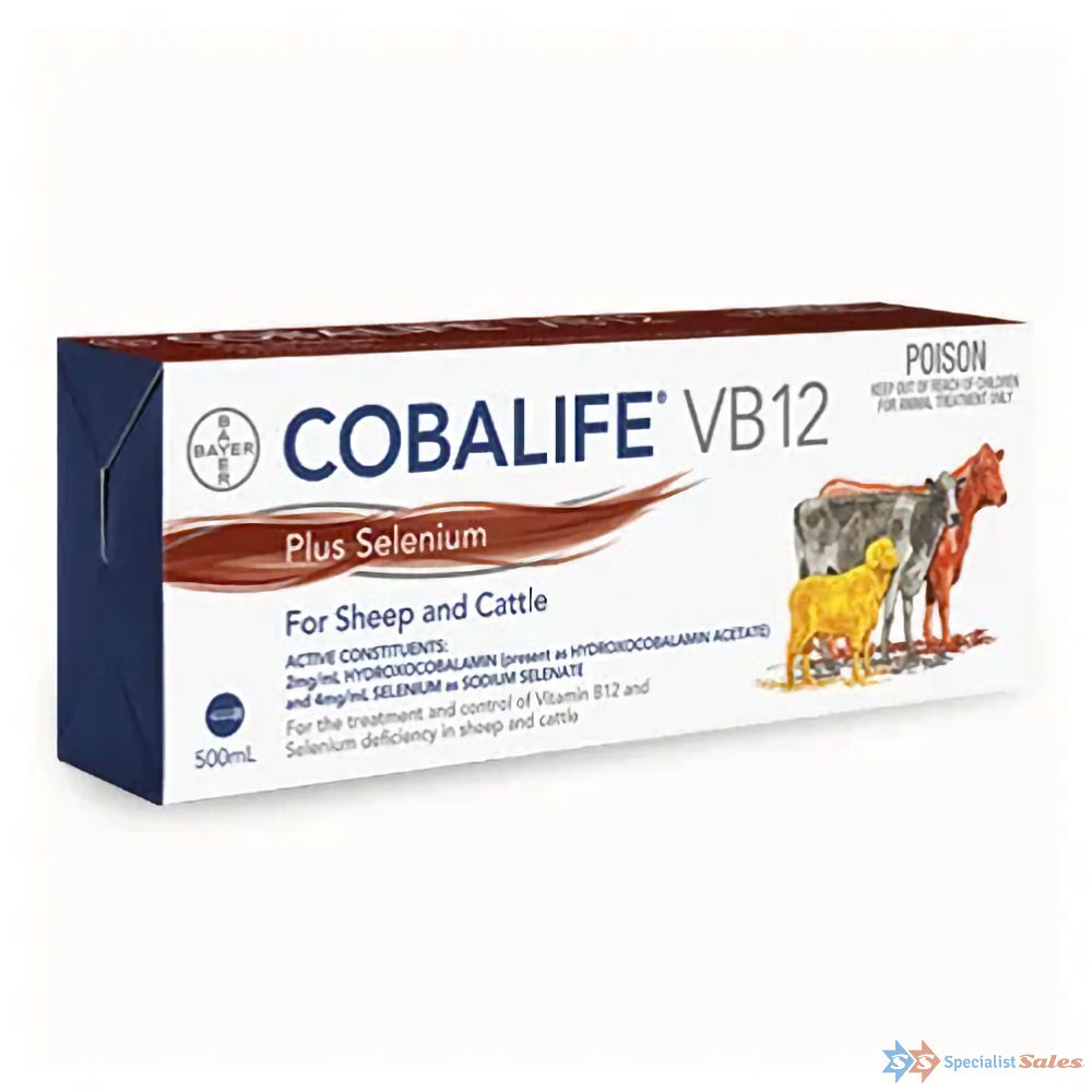 Cobalife VB12 Plus Selenium For Sheep And Cattle 500mL