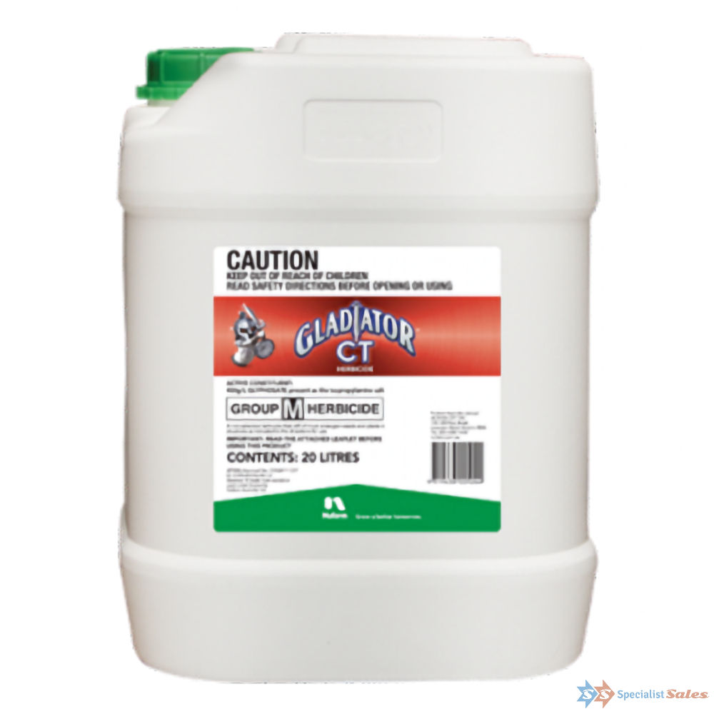 Gladiator Glyphosate 450 Herbicide 20-Litre