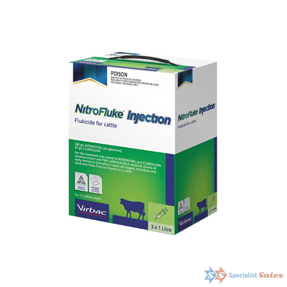 Nitrofluke Injection Flukicide For Cattle