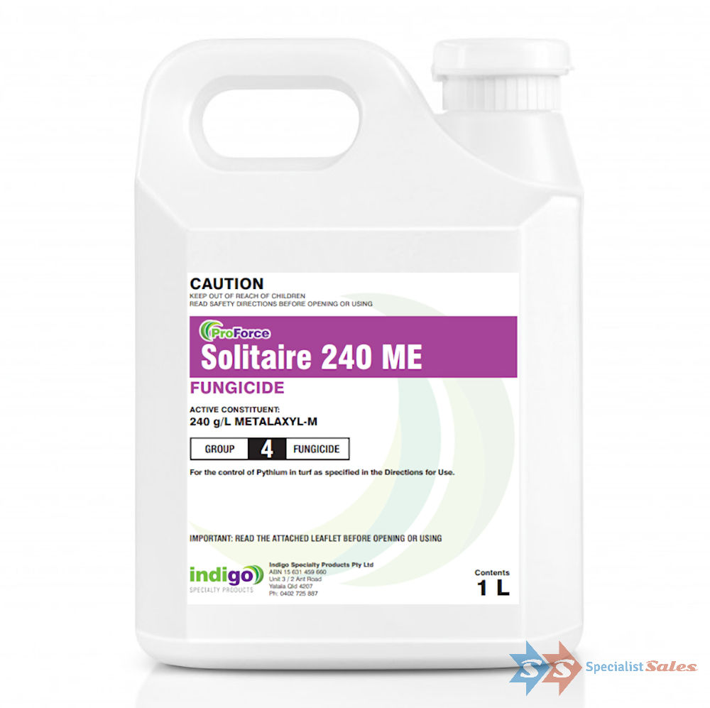 Solitaire 240 ME Fungicide (Metalaxyl-M)