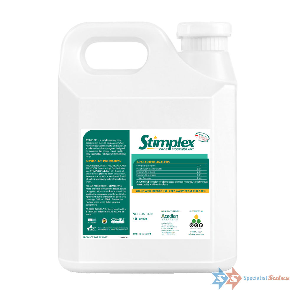 Stimplex Liquid Biostimulant 10-Litre