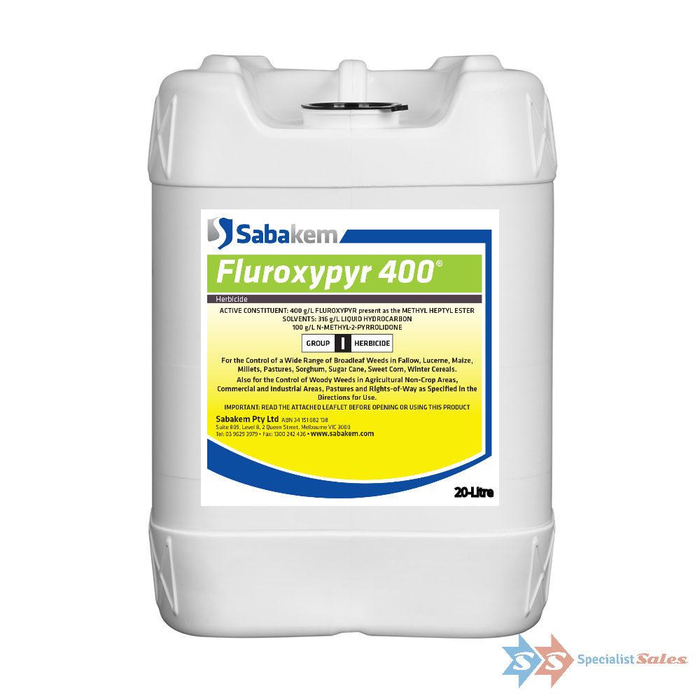 Sabakem Fluroxypyr 400 Herbicide 20-Litre
