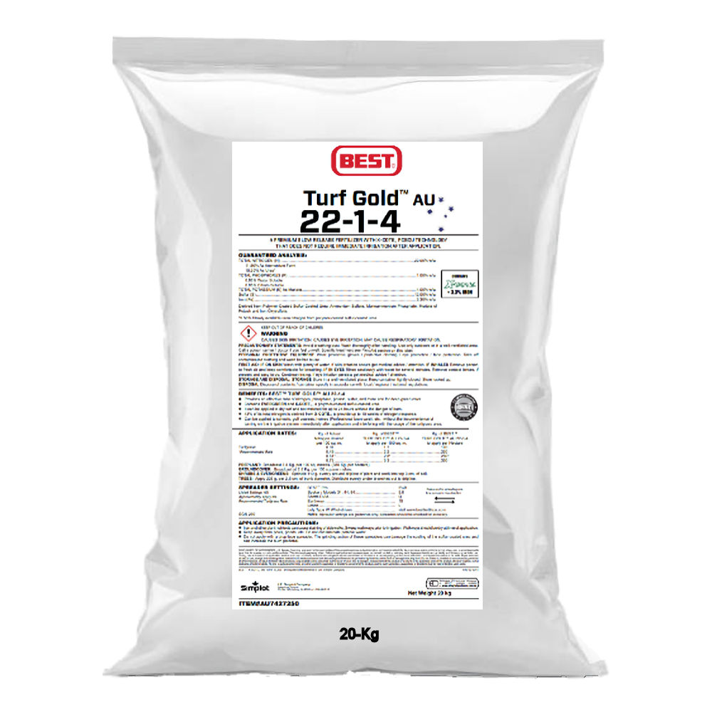 Turf Gold Fertiliser (22-1-4 + 3.3Fe)