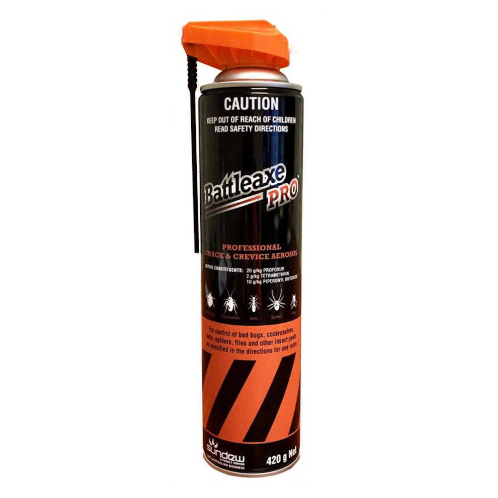 Battleaxepro Professional Crack & Crevice Aerosol 420gm