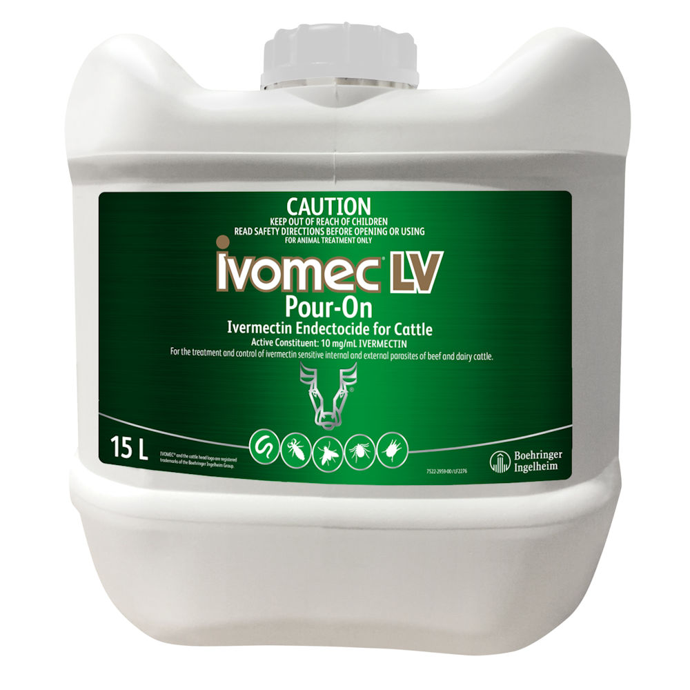 Ivomec LV Pour-On for Cattle