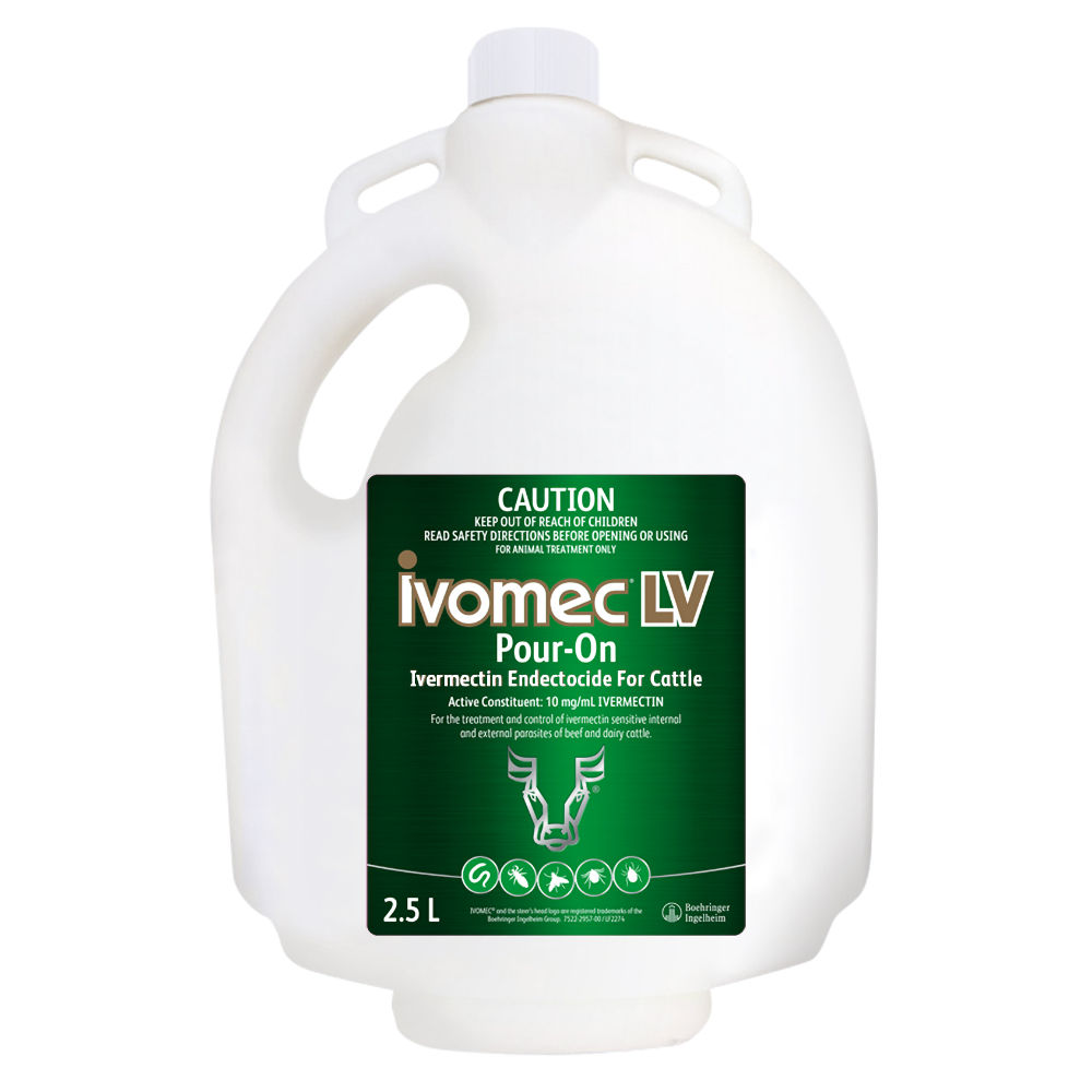 Ivomec LV Pour-On for Cattle