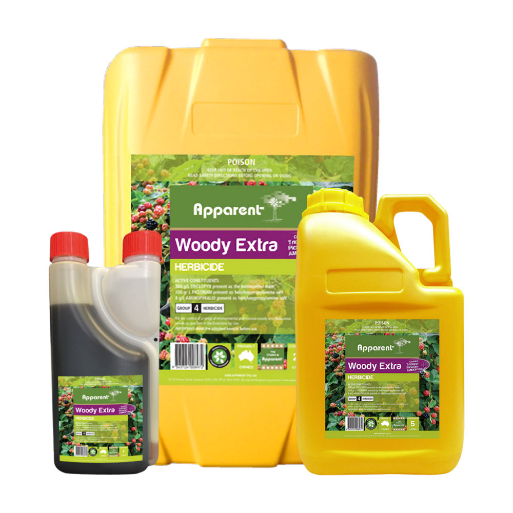 Woody Extra Herbicide 1-Litre, 5-Litre & 20-Litre Drums