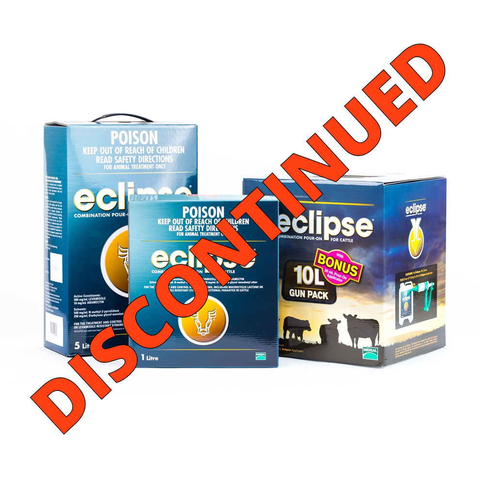 Eclipse Combination Pour-On for Cattle Pour-On Range Discontinued