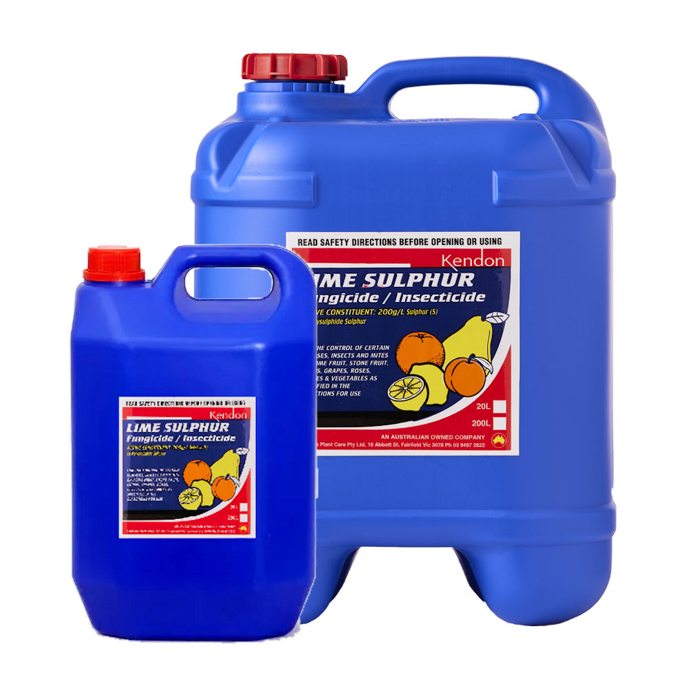 Kendon Lime Sulphur Fungicide Insecticide 5-Litre & 20-Litre