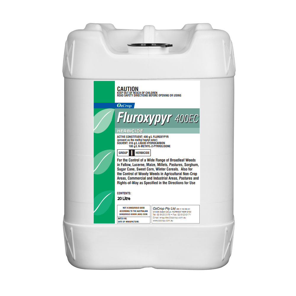 Ozcrop Fluroxypyr 400EC Herbicide 20-Litre