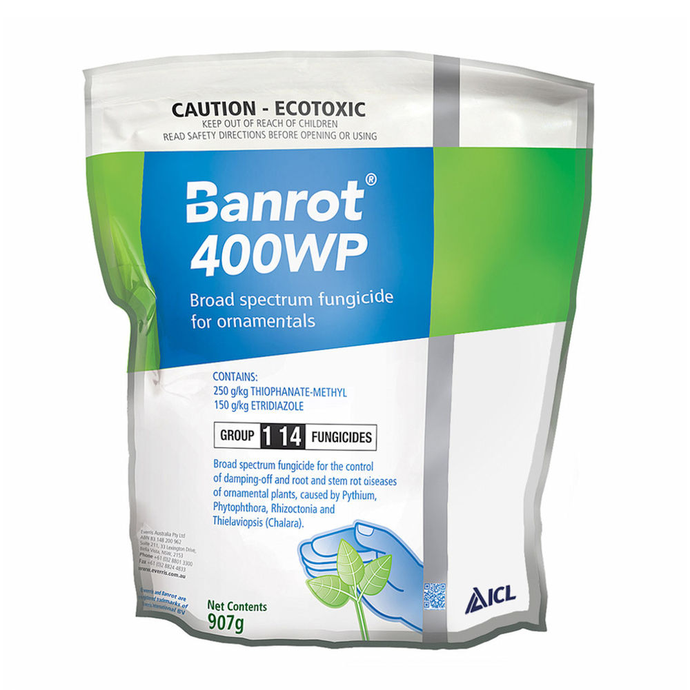 Banrot 400WP Broad Spectrum Fungicide For Ornamentals 907gm