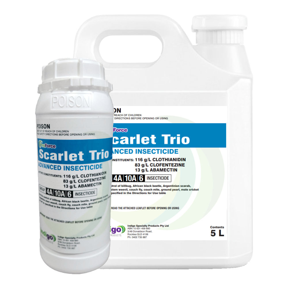 Scarlet Trio Advanced Insecticide 1-Litre & 5-Litre