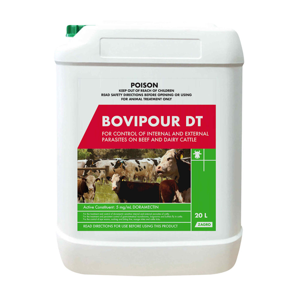 Bovipour Pour-On for Beef and Dairy Cattle (Doramectin)