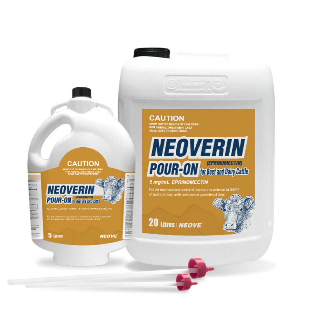 Neoverin Cattle Pour-On 5-Litre & 20-Litre