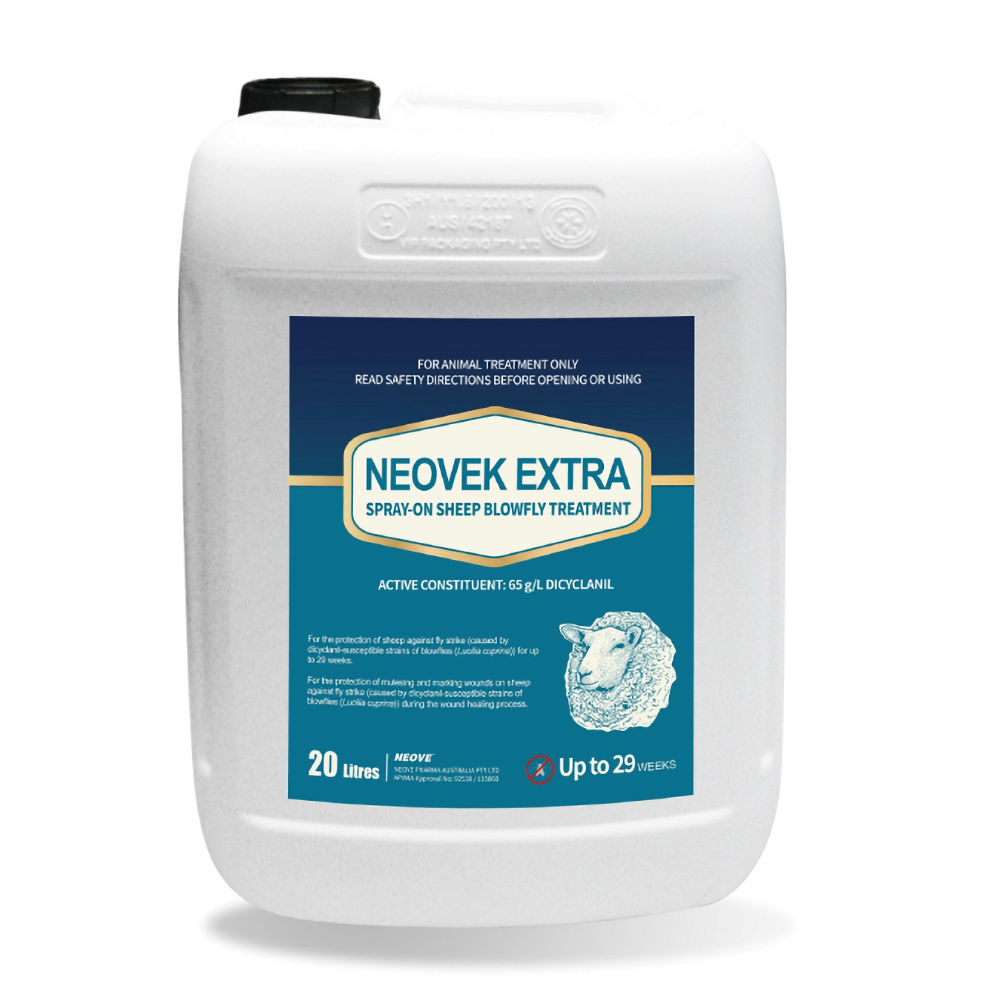 Neovek Extra Spray-On Sheep Blowfly Treatment