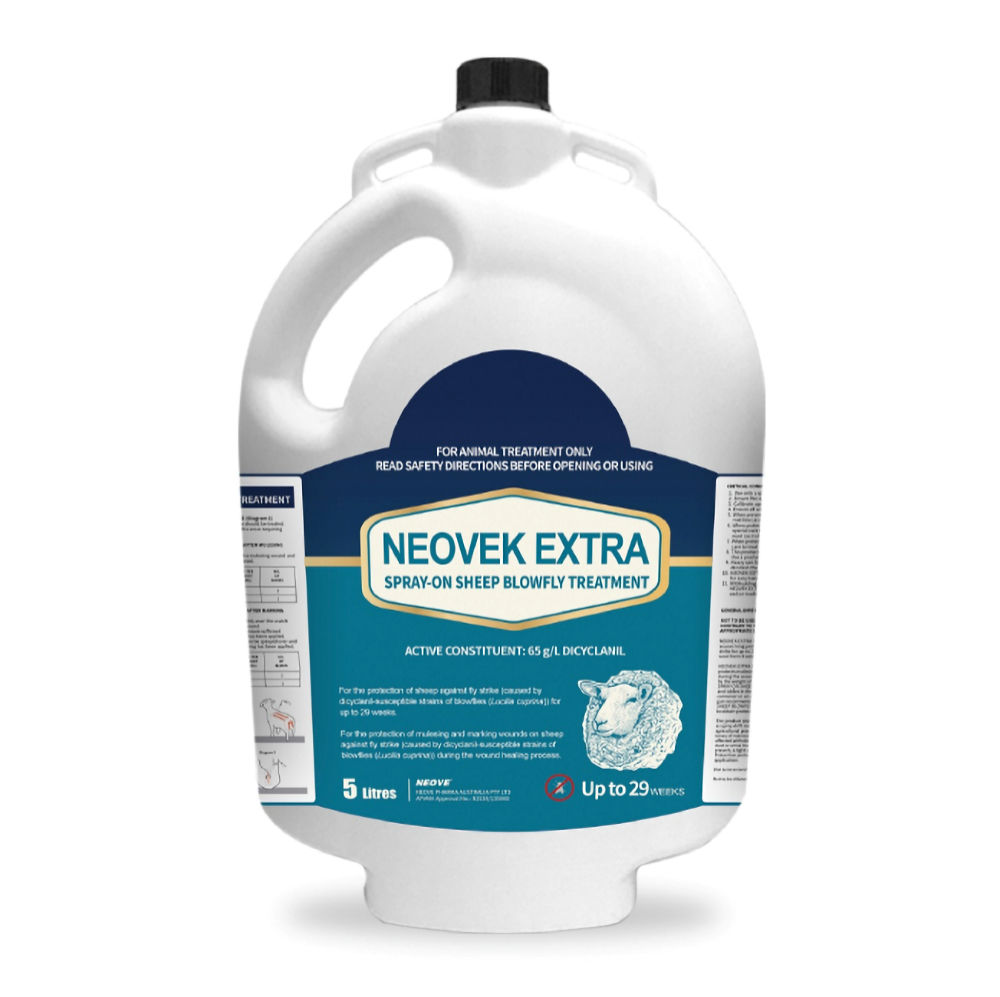 Neovek Extra Spray-On Sheep Blowfly Treatment