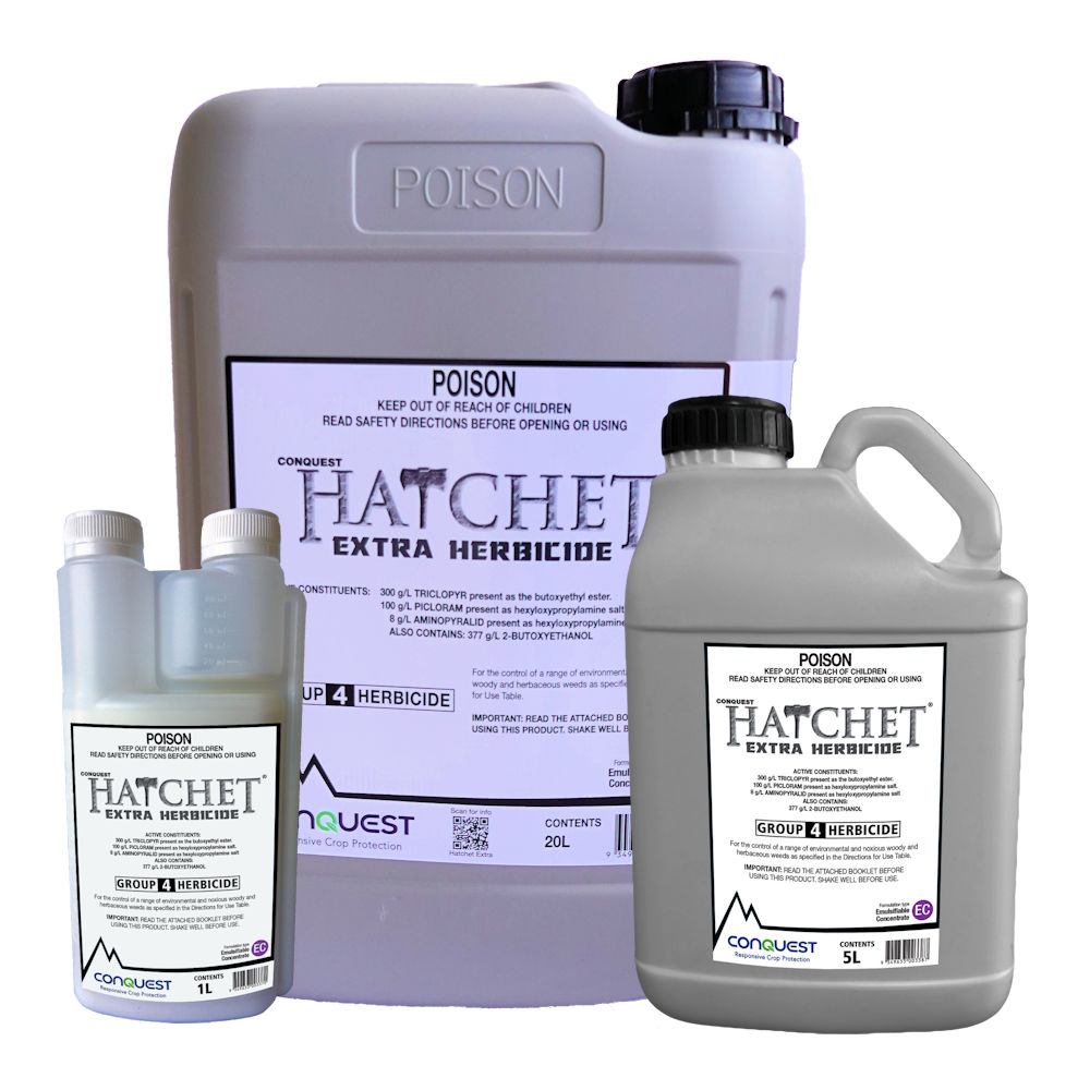 Hatchet Extra Herbicide 1-Litre, 5-Litre & 20-Litre