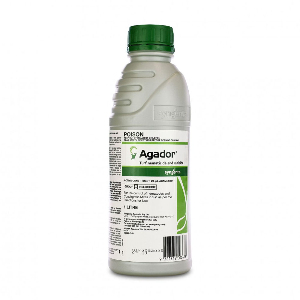 Agador Turf Nematicide and Miticide 1-Litre