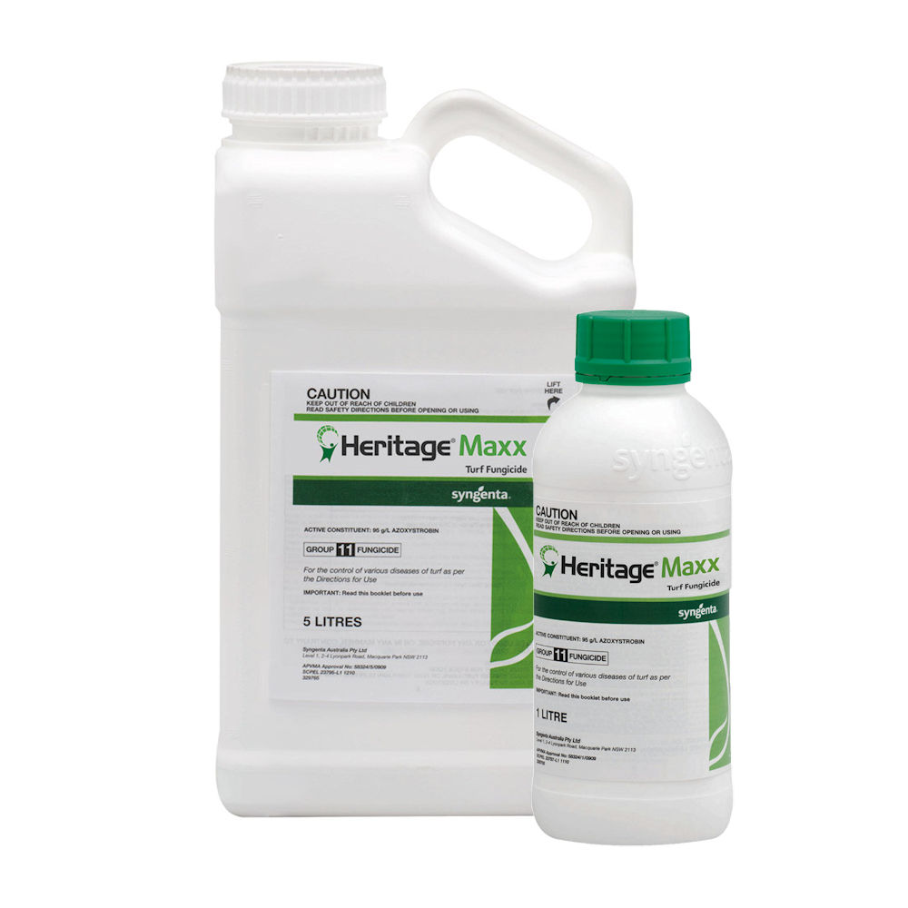 Heritage Maxx Turf Fungicide 1-Litre & 5-Litre